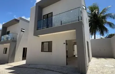 Casa em condomínio para venda em camaçari, catu de abrantes (abrantes), 4 dormitórios, 1 suíte, 2 banheiros, 2 vagas
