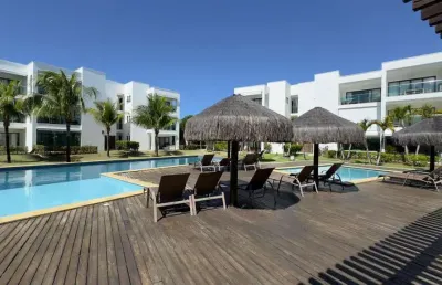 Apartamento para venda em mata de são joão, praia do forte, 2 dormitórios, 1 suíte, 2 banheiros