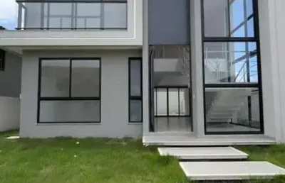 Casa em condomínio para venda em lauro de freitas, buraquinho, 4 dormitórios, 4 suítes, 5 banheiros, 2 vagas