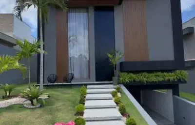 Casa em condomínio para venda em camaçari, alphaville (abrantes), 5 suítes, 7 banheiros, 6 vagas
