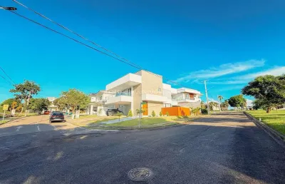 Casa alto padrão no alphaville araçagy com vista mar – 5 suítes, porteira fechada