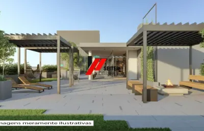 Apartamento tipo studio a venda próximo da ufsc com mais de 43m2 de área privativa