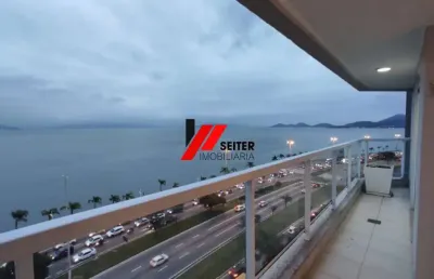 Apartamento 2 suites com vista livre para o mar 152 m2 sobre a beira mar de florianopolis