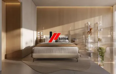 Apartamento loft sendo 1 suíte a venda com área privativa de 51,93 m2 campeche