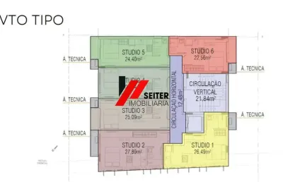 Apartamento com 1 quarto à venda na Trindade, Florianópolis 