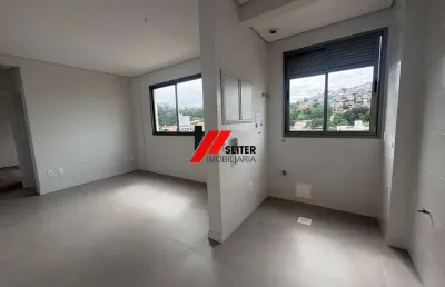 Apartamento novo de 1 dormitorio a venda proximo da ufsc no bairro carvoeira