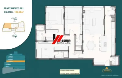 Apartamento a venda de 3 suites no bairro joão paulo