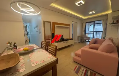 Apartamento mobiliado de 2 dormitorios com suite a venda itacorubi florianopolis