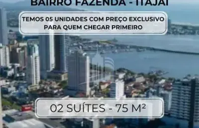 Pré - lançamento a 5 minutos da praia brava e a poucos passos da beira rio de itajai