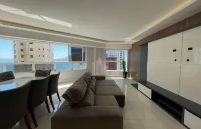 Apartamento quadra mar com vista! 3 súites e 4 vagas de garagem no centro de balneário camboriú