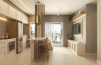 Apartamento com 02 dormitórios em construção balneário camboriú