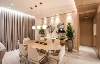 Apartamento novo com 4 suítes e 2 vagas em balneário camboriú