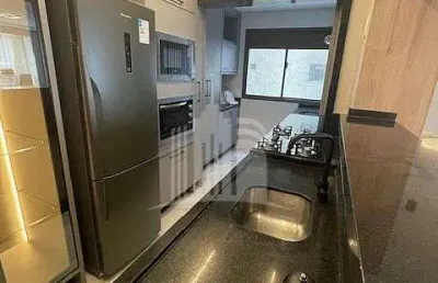 Apartamento reformado e mobiliado no ed atlântico shopping