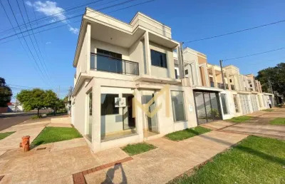 Sobrado com 3 dormitórios à venda, 125 m² por r$ 660.000,00 - coqueiral - cascavel/pr