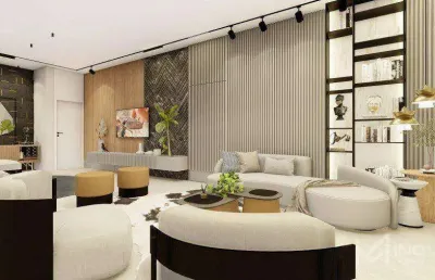 Apartamento com 4 suítes à venda, 429,00m² por r$3.272.219,89 - centro - cascavel/pr
