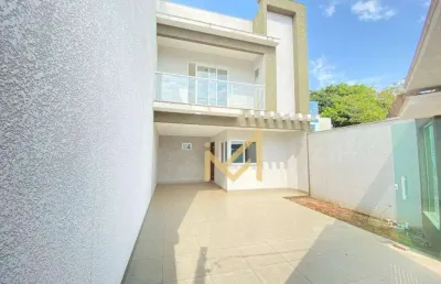 Sobrado com 3 dormitórios à venda, 117 m² por r$ 640.000,00 - coqueiral - cascavel/pr