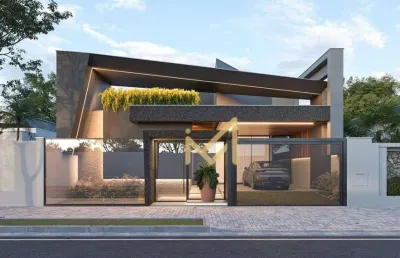 Casa com 3 suites à venda, 220 m² por r$ 2.140.000 - tropical ii - cascavel/pr