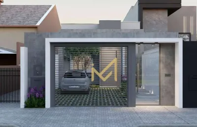 Casa com 1 suíte + 2 demisuítes  à venda, 120 m² por r$ 760.000 - santa cruz - cascavel/pr