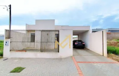 Casa com 3 dormitórios à venda, 100 m² por r$ 480.000,00 - brasmadeira - cascavel/pr
