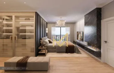 Apartamento com 04 suítes à venda, 200,00m² por r$2.000.000 - country - cascavel/pr
