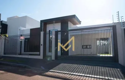 Casa com 3 suítes à venda, 166 m² por r$ 1.440.000 - tropical iii - cascavel/pr