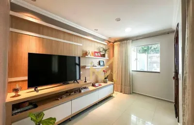 Sobrado mobiliado com 1 suíte + 2 dormitórios à venda, 140 m² por r$ 750.000 - esmeralda - cascavel/pr
