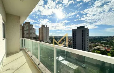 Apartamento com 1 suíte + 2 dormitórios à venda, 88 m² por r$ 535.000 - centro - cascavel/pr