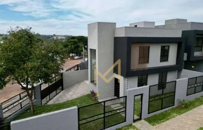 Sobrado com 3 dormitórios à venda, 127 m² por r$ 899.975,00 - cancelli - cascavel/pr