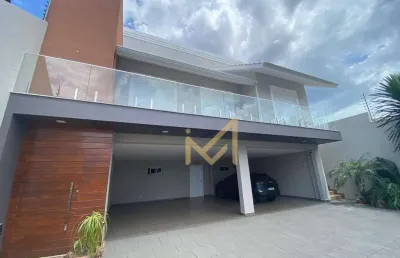 Sobrado semimobiliado  com 3 suítes + 1 dormitorio à venda, 413 m² por r$ 3.600 - centro - cascavel/pr