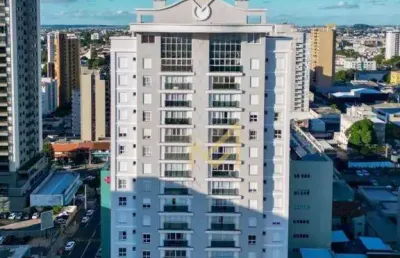 Apartamento com 1 suíte + 2 dormitórios à venda, 134 m² por r$ 1.300.000 - centro - cascavel/pr