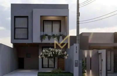 Sobrado à venda, 143 m² por r$ 790.000,00 - piovesan - cascavel/pr