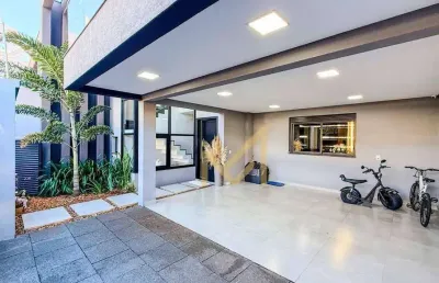 Sobrado com 3 suítes à venda, 173 m² por r$ 1.500.000 - cancelli - cascavel/pr