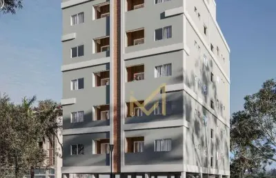 Apartamento com 2 suítes à venda, 54 m² por r$ 350.000 - fag - cascavel/pr