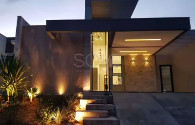 Casa em condomínio fechado com 3 quartos à venda no residencial village damha ii, araraquara , 172 m2 por r$ 1.350.000