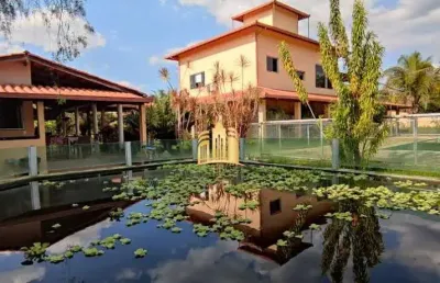 Oportunidade!!! sitio comercial de luxo à venda em esmeraldas-mg, bairro cidade jardim. 4 quartos, 1 suíte, 2 salas, 3 banheiros, 3 vagas, 1.800 m².
