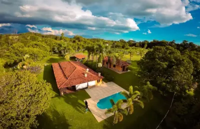 Refúgio no paraíso à venda em esmeraldas, mg - sítio de luxo com instalações para cavalos, r$ 4.200.000