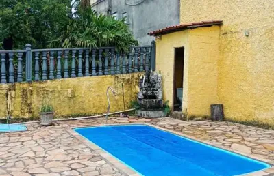 Casa à venda no bairro retiro/contagem ? 520m², 3 quartos, piscina, área gourmet ? r$550.000,00