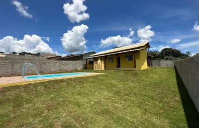Sítio com piscina à venda no bairro tropeiros, esmeraldas ? 3 quartos, 1 suíte