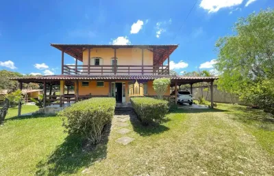 Casa à venda nova esmeraldas: 6 quartos, área gourmet, pomar e 2.205m²!