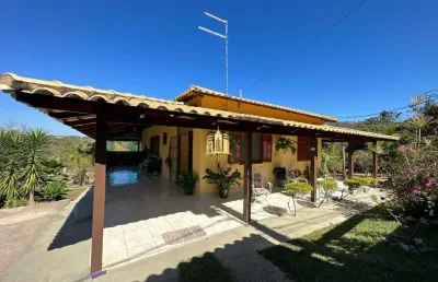 Sítio 1920m² esmeraldas/mg: 3 quartos (1 suíte), piscina, gourmet, pomar, escritura ? r$ 650 mil