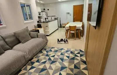 Apartamento com 3 quartos à venda, 90 m² por r$ 720.000 - vila valparaíso - santo andré/sp
