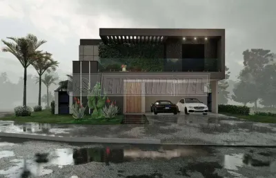Casa em condomínio fechado com 5 quartos à venda na Rua Júlio Cassola, Quadra I4, 3105, Alphaville Nova Esplanada, Votorantim