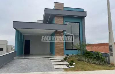 Casa em condomínio fechado com 3 quartos à venda na Estrada Elias Maluf, Quadra J, 01, Wanel Ville, Sorocaba