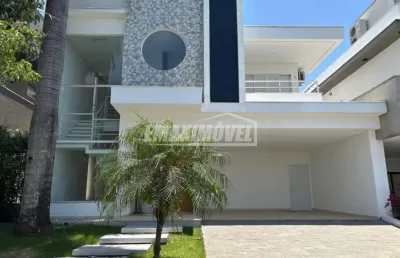 Casa em condomínio fechado com 3 quartos para alugar na Avenida Adolpho Massaglia, Quadra A, 837, Vossoroca, Sorocaba