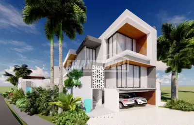 Casa em condomínio fechado com 4 quartos à venda na Avenida São Paulo, Quadra M, 5.555, Além Ponte, Sorocaba