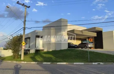 Casa com 4 suítes e lazer completo em condomínio - sorocaba/sp