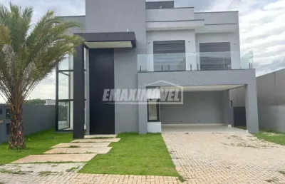 Casa em condomínio fechado com 4 quartos à venda na Rua Júlio Cassola, Quadra G4, 3105, Alphaville Nova Esplanada, Votorantim