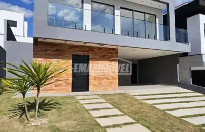 Casa em condomínio fechado com 3 quartos à venda na Rodovia João Leme Dos Santos, Quadra F, 200, Chácaras Residenciais Santa Maria, Votorantim