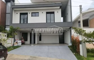 Casa em condomínio com 4 suítes e estrutura completa