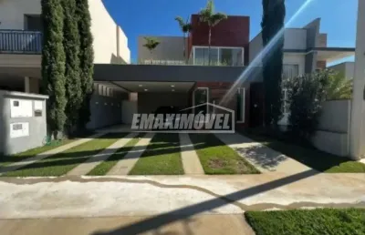 Casa em condomínio fechado com 4 quartos para alugar na Avenida Fernando Stecca, Quadra B12, 3516, Iporanga, Sorocaba